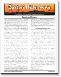 Apr 2008 BHNA Newsletter