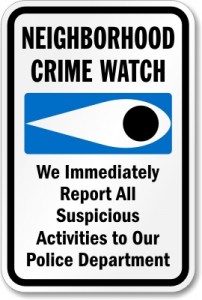Neighborhood Watch Sign