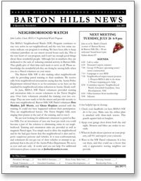 Barton Hills News July 2011